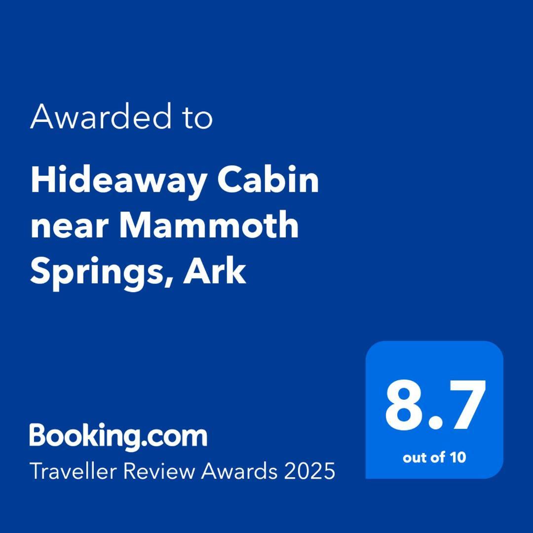 Hideaway Cabin Near Mammoth Springs, Ark Kültér fotó